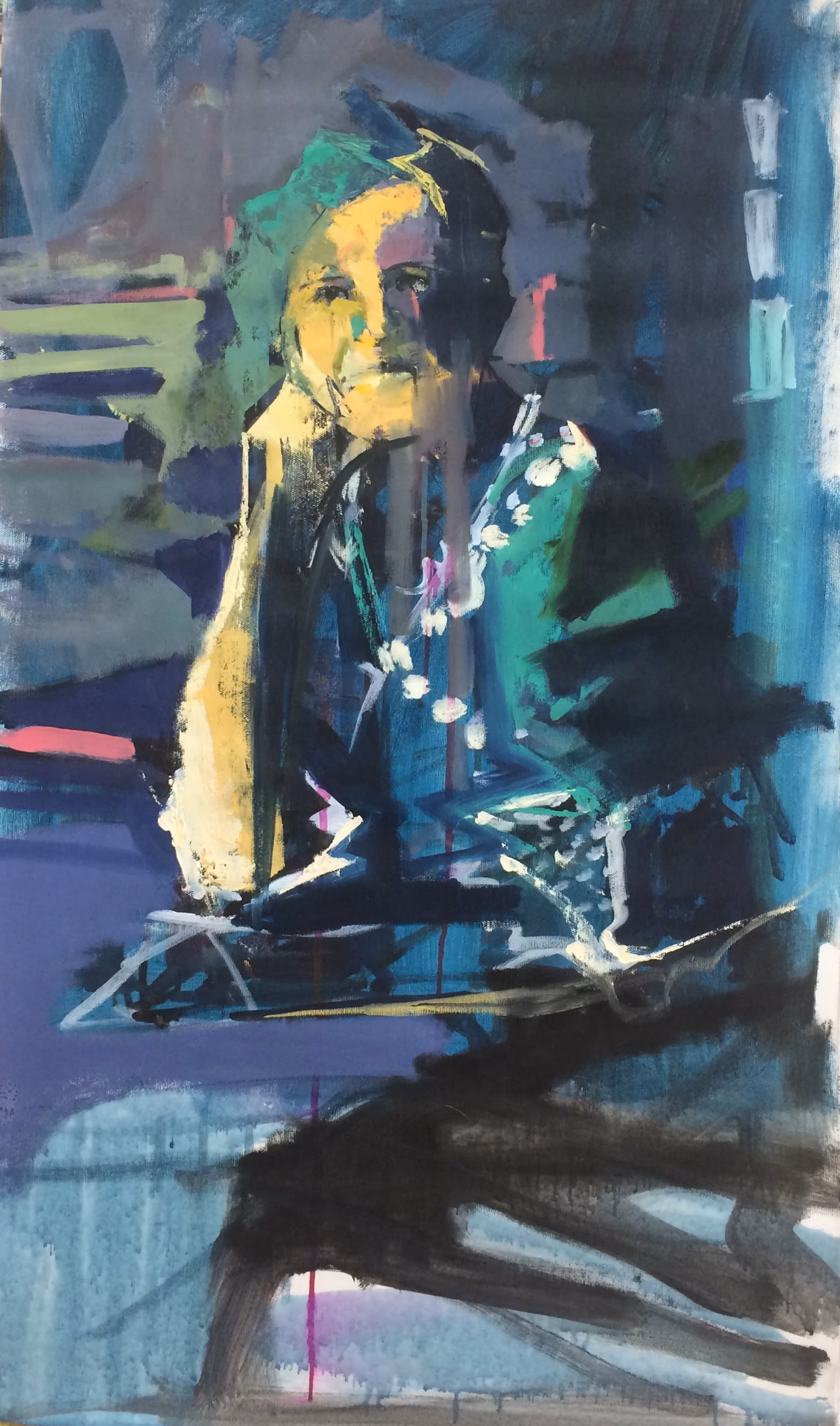 Woman by window