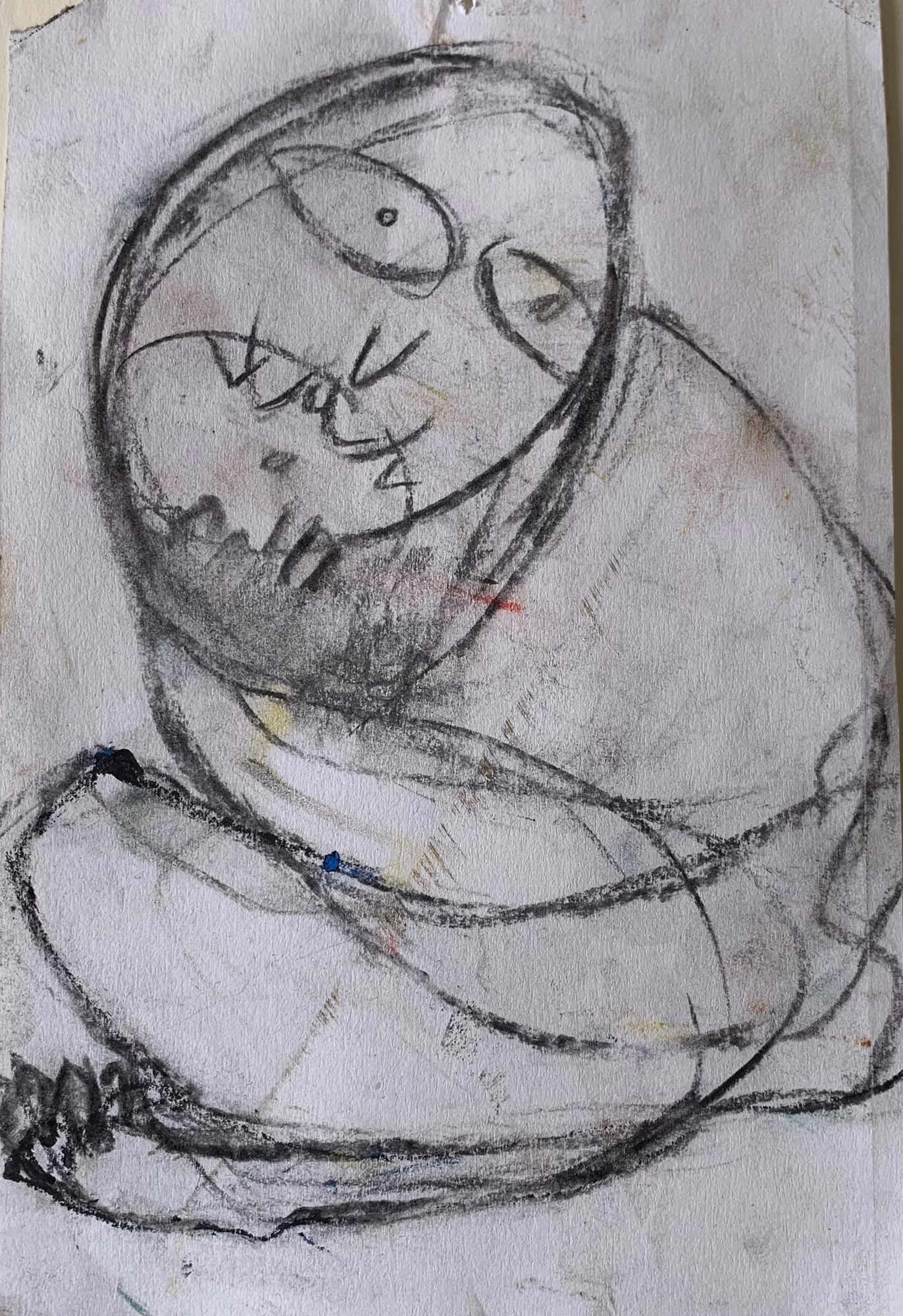 untitled charcoal on paper